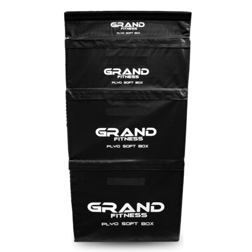 Product photo Plyometric Boxes BLACK Set 8