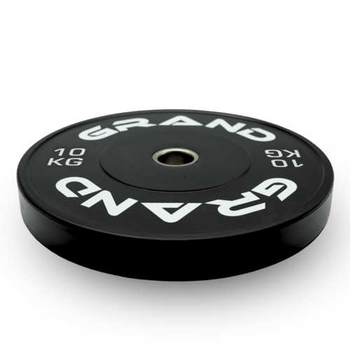 Product photo GRAND Black Bumper Plate 10kg 4