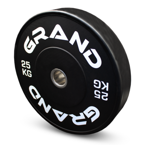 Product photo GRAND Black Bumper Plate 25kg 3