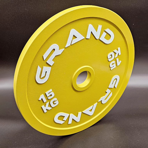 Product photo GRAND Olimpic Steel Plate 15kg 2