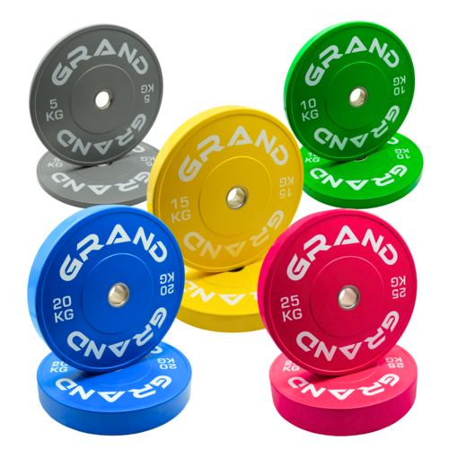 Product photo GRAND Bumper Plates SET 150kg 6