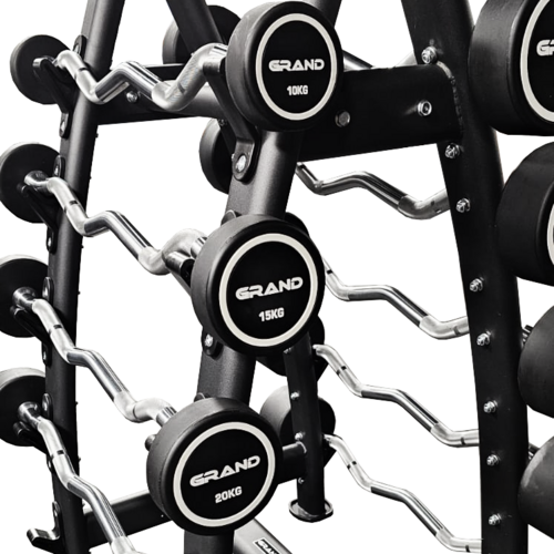 Product photo Barbells with Rubber Weights SET 270kg GRAND 3