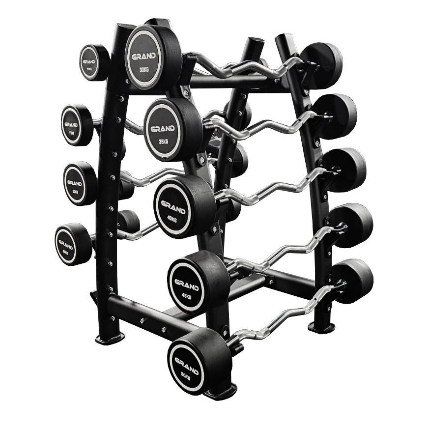 Product photo Barbells with Rubber Weights SET 270kg GRAND