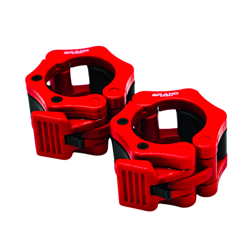 Product photo GRAND Clamp collars for barbells RED