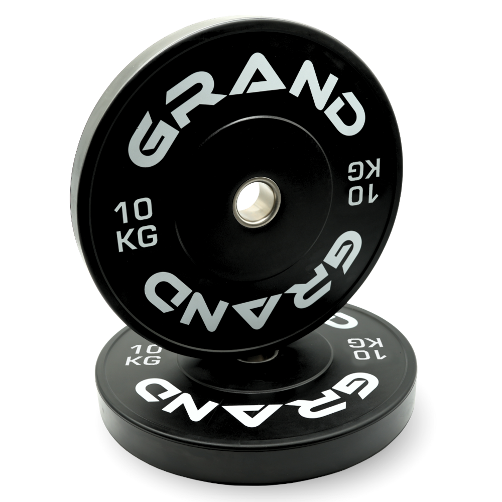 Product photo GRAND Black Bumper Plate 10kg