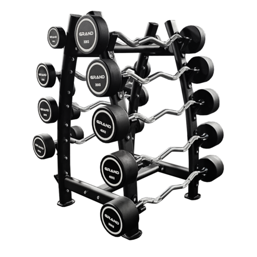 Product photo Barbells with Rubber Weights SET 270kg GRAND