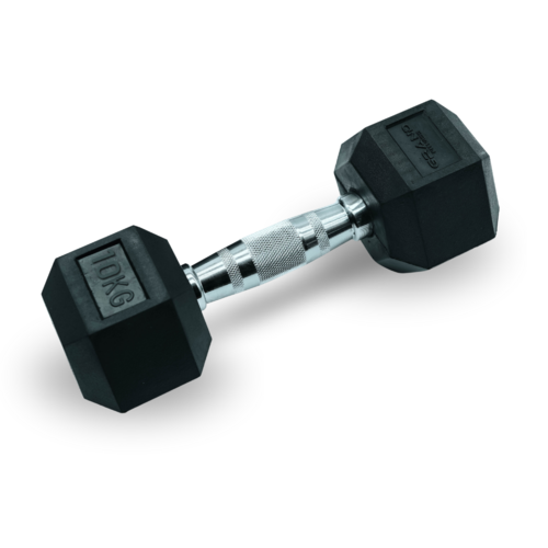 Zdjęcie produktu Hantla HEX 10kg